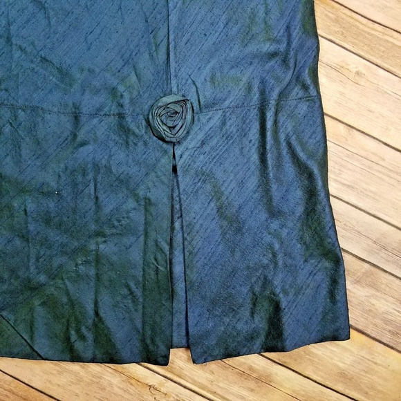 Lee Andersen Vamp Silk Skirt Designer Rockabilly - Picture 3 of 8